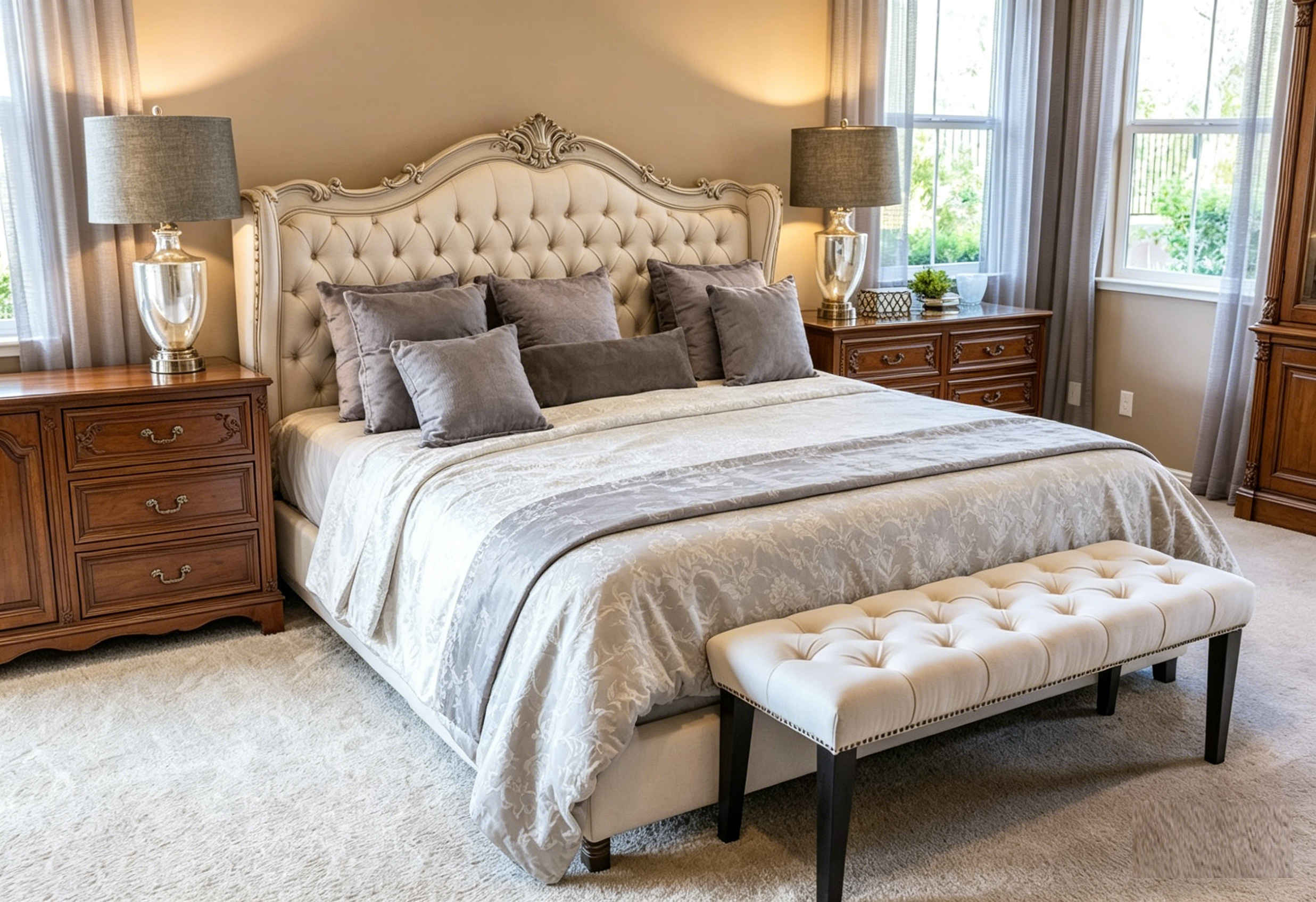 简约卧室家具场景